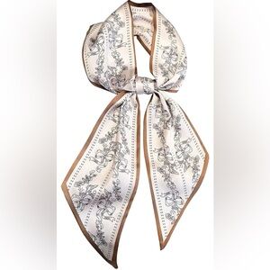 Head Scarf Hair Neck Scarves For Women Purse Bag Scarfs For Handbags Satin